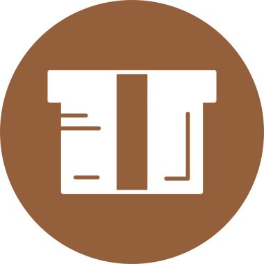 hediye web simgesi, basit vektör illüstrasyonu