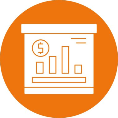 Kayıp ağ simgesi, basit vektör illüstrasyonu