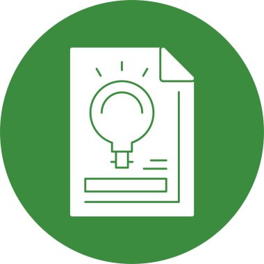 Ampul Ağı simgesi, basit vektör illüstrasyonu