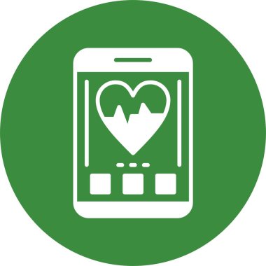 akıllı telefon simgesi, vektör illüstrasyonu basit tasarım