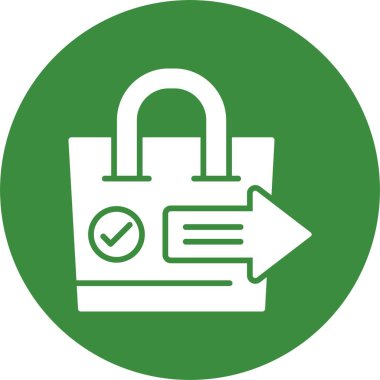 Web simgesine bak, basit vektör illüstrasyonu