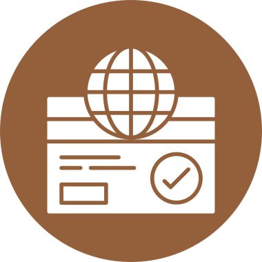 Ödeme kapısı web simgesi, basit vektör illüstrasyonu