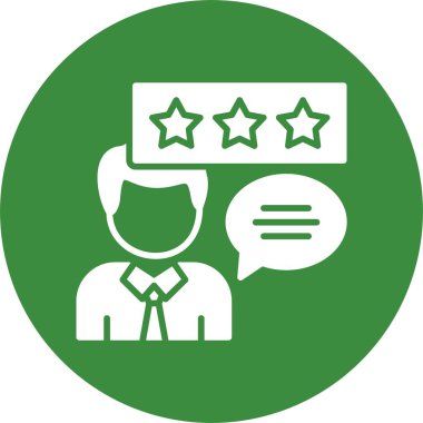 Müşteri Tanımlama simgesi, vektör illüstrasyonu basit tasarım