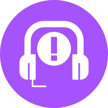 Vektör müzik simgesi illüstrasyonu