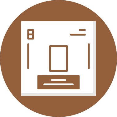 Oxygen web icon vector illustration