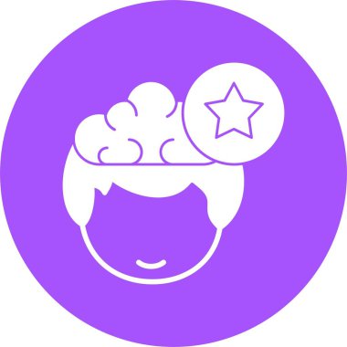 Favori web simgesi vektör illüstrasyonu