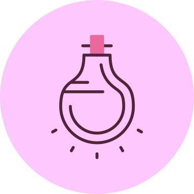 Vektör Ampul Simgesi, vektör illüstrasyonu 