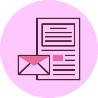 Kapak Harfi simgesi, vektör illüstrasyonu basit tasarım