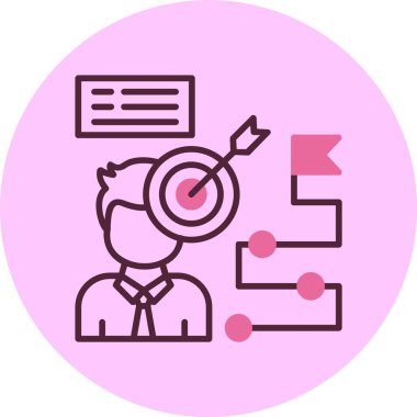 Görev simgesi, vektör çizimi