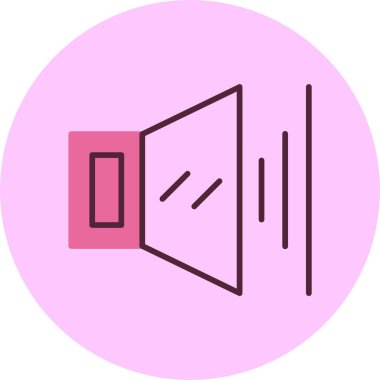 Cilt web simgesi, basit vektör illüstrasyonu