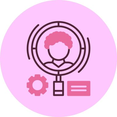 Davranış Akışı simgesinin vektör illüstrasyonu