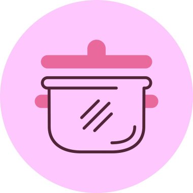 Ot web simgesi, basit vektör illüstrasyonu