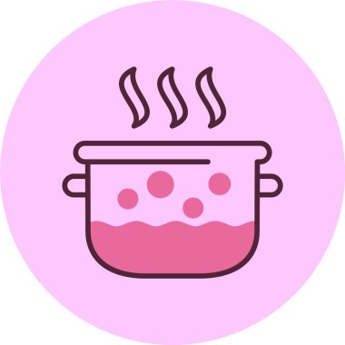 Esrar. Web simgesi basit illüstrasyon