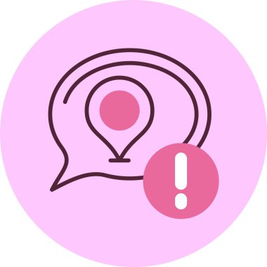 Location web icon, simple vector illustration