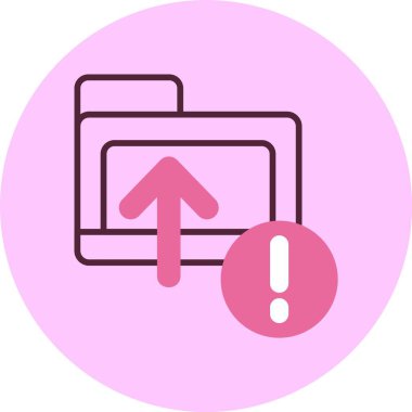 Depo. Web simgesi basit illüstrasyon