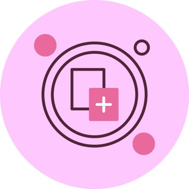 Yeni Pencere Düğmesi simgesi, vektör illüstrasyonu basit tasarım