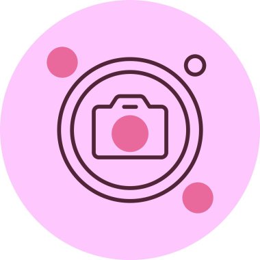 Yakala düğme simgesi, vektör illüstrasyonu basit tasarım