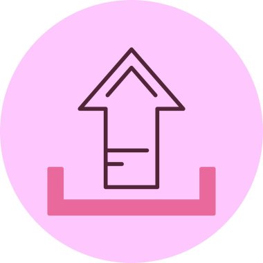 ok simgesi vektör illüstrasyonu yükle