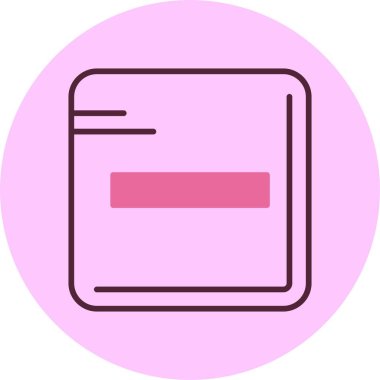 Web simgesini basit illüstrasyonla sil