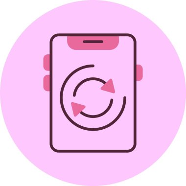 Web simgesi, basit vektör illüstrasyonu