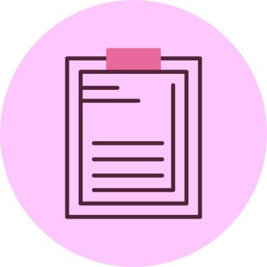 Pano web simgesi, basit vektör illüstrasyonu