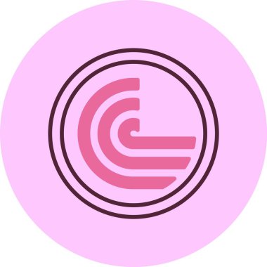 BitTorrent web simgesi vektör illüstrasyonu