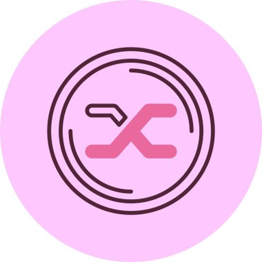 Synthetix web simgesi basit illüstrasyon 