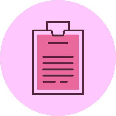 Pano web simgesi basit illüstrasyon