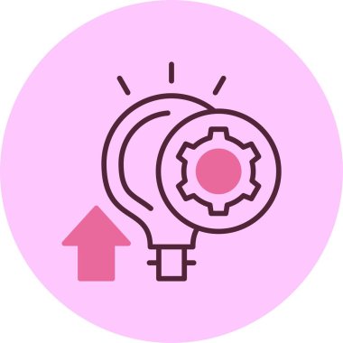 Yenilik. Web simgesi basit illüstrasyon