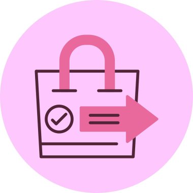 çıkış simgesi, vektör illüstrasyonu basit tasarım