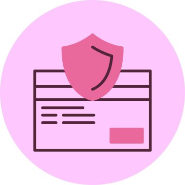 Çıkış güvenliğini sağlayın. Web simgesi basit illüstrasyon