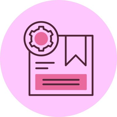 Ürün Özelleştirme Web simgesi, basit vektör illüstrasyonu