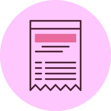 Alınan ağ simgesi, basit vektör illüstrasyonu