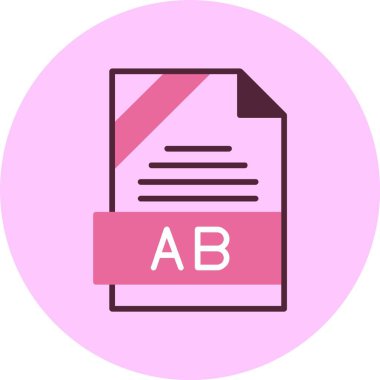 dosya biçimi simgesi, web basit illüstrasyonu