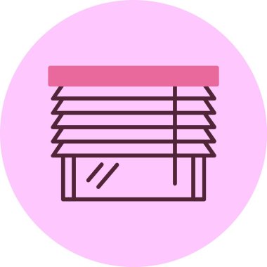 Kör ağ simgesi, basit vektör illüstrasyonu