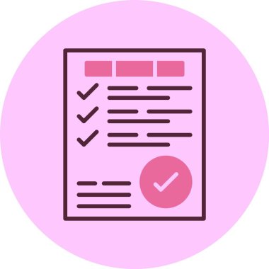 Gol tamamlama. Web simgesi basit illüstrasyon