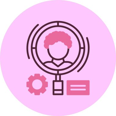 Davranış akışı. Web simgesi basit illüstrasyon