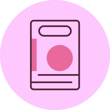 kesme tahtası simgesi, vektör illüstrasyonu basit tasarım