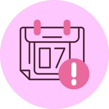 Takvim web simge vektör çizim 