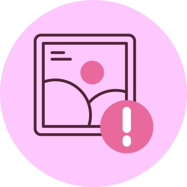 fotoğraf web simgesi vektör illüstrasyonu