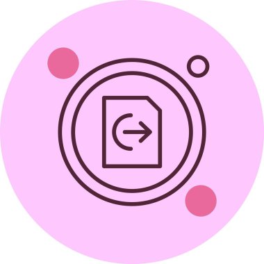 Sonraki Sayfa Düğmesi simgesi, vektör illüstrasyonu basit tasarım