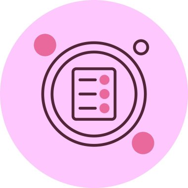 Özellik Düğmesi simgesi, vektör illüstrasyonu basit tasarım