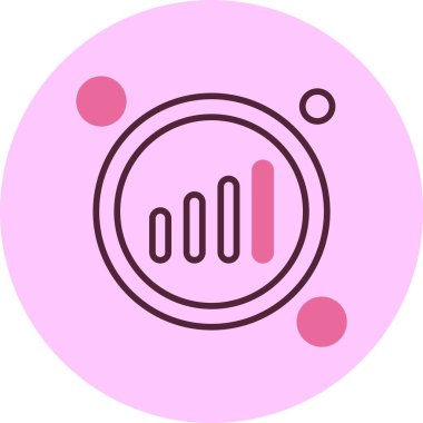 Celular Button simgesi, vektör illüstrasyonu basit tasarım