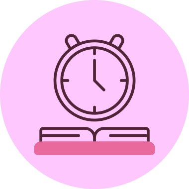  Okuma zorluğu. Web simgesi basit illüstrasyon 