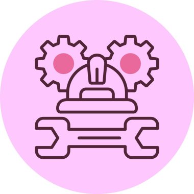  İşçi Bayramı Festivalleri web simgesi vektör illüstrasyonu