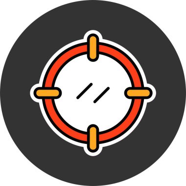 hedef web simge vektör çizim