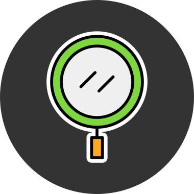 arama web simgesi vektör illüstrasyonu 