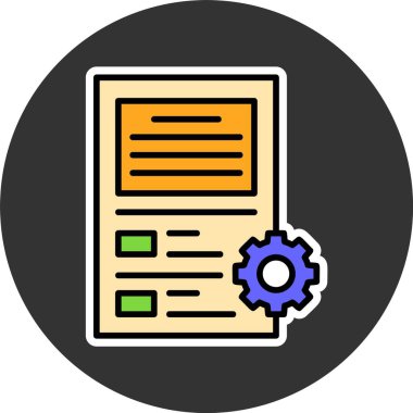 Yatılı web simgesi vektör illüstrasyonu