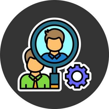 Yetenek Kazanma web simgesi vektör illüstrasyonu