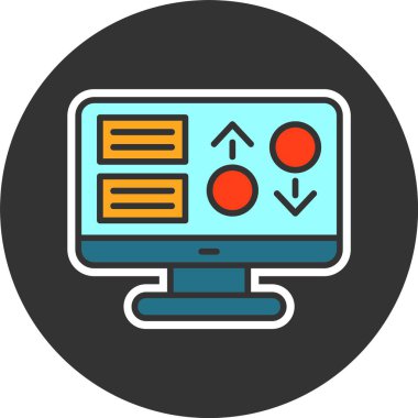 Çimdik ağ simgesi vektör illüstrasyonuName